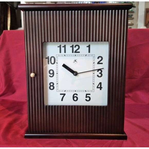 Vintage Infinity Industries Valet Cabinet Clock - Picture 1 of 7